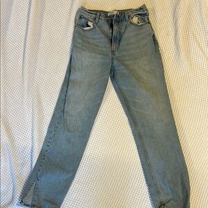 Abercrombie & Fitch Blue Straight Leg Jeans